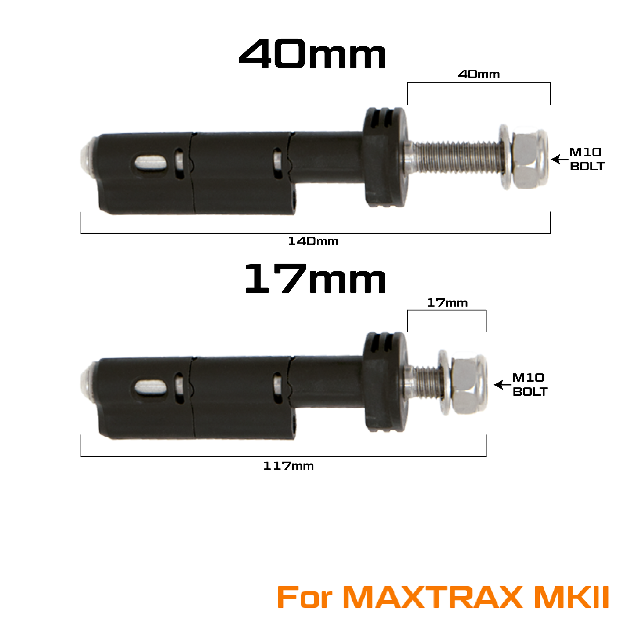 Bcf maxtrax mounting pins sale