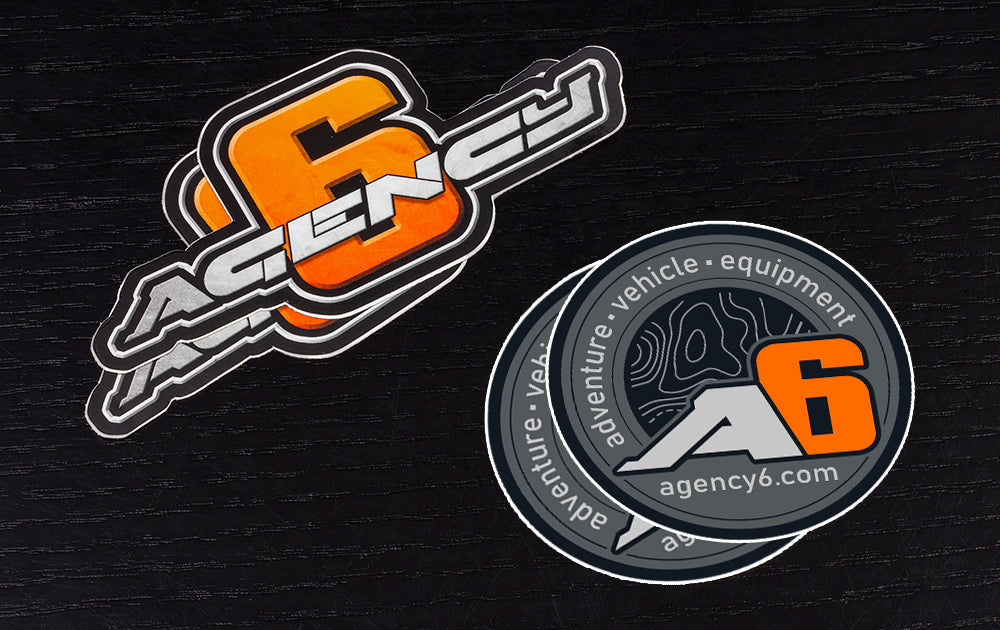Agency 6 Logo - Sticker Pack