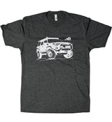 Charcoal Heather Agency 6 4Runner T-Shirt