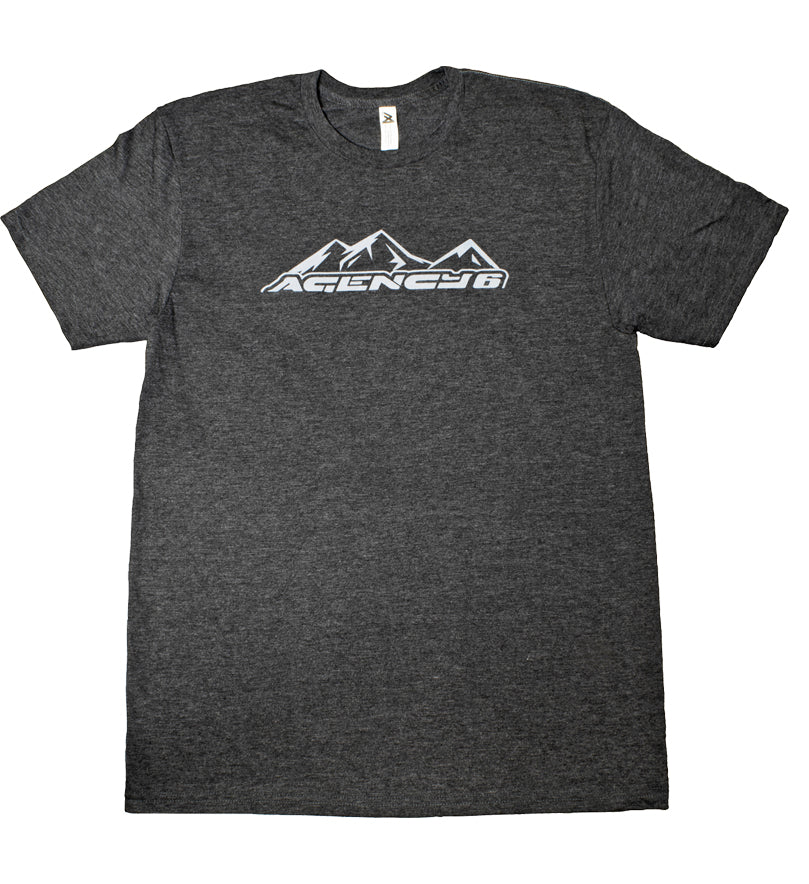Mountain Logo T-Shirt | Agency 6 Apparel
