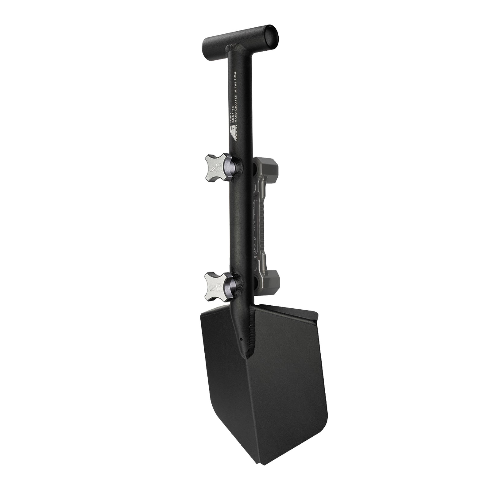 Agency 6 Mini Shovel with Grey SSM Mount & Knobs