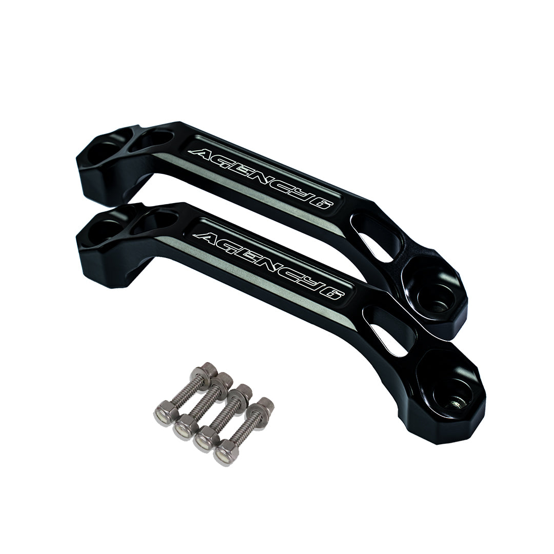 GARAGE SALE - Billet Grab Handles - Pair (Black)