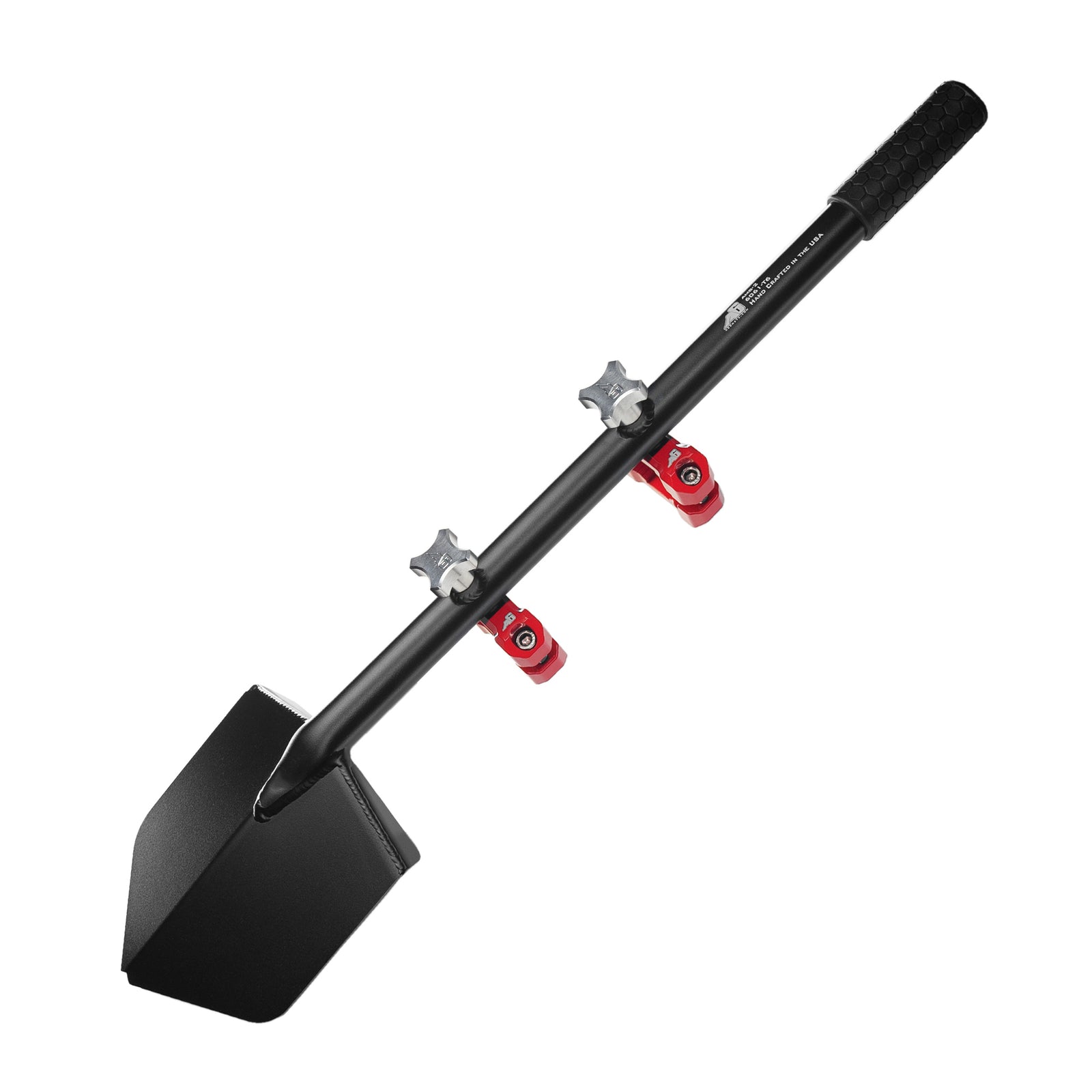 Agency 6 Black & Red Long Handle Shovel