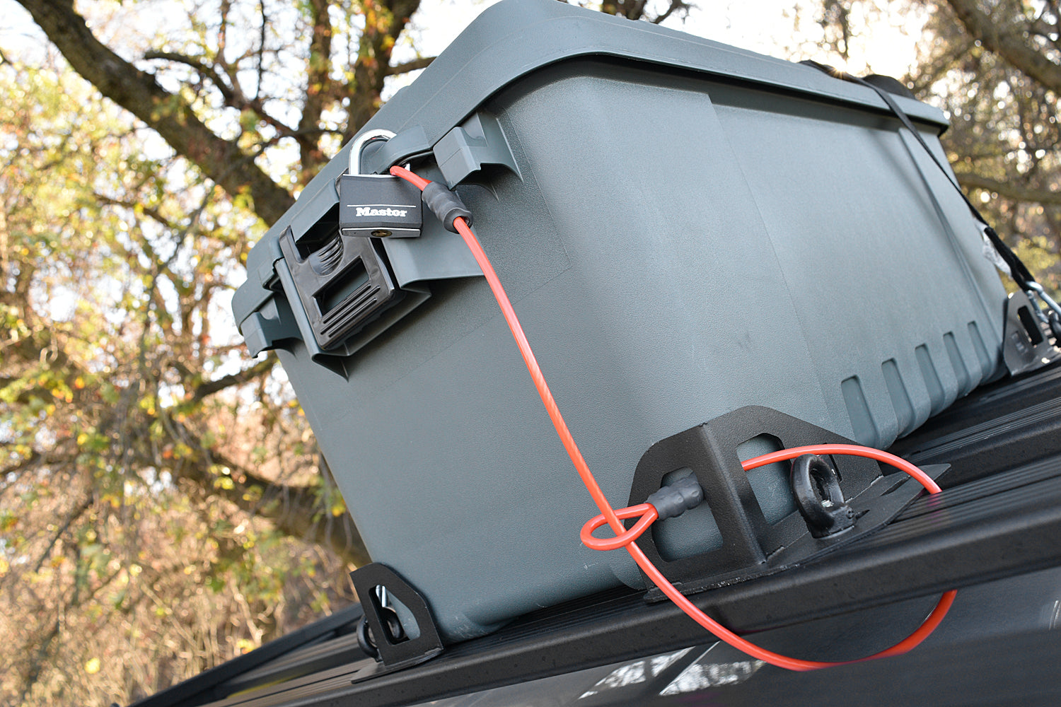 standard orange cable lock