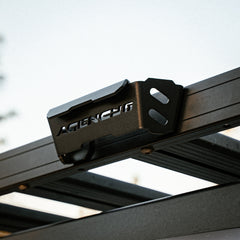 Agency 6 Top Mount Handles Black Pair