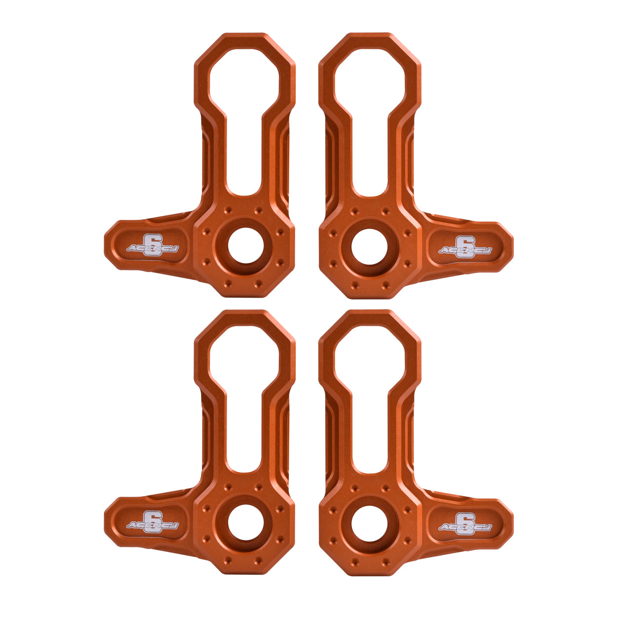 JK Jeep Orange L-Shaped Roof Locks | Agency 6