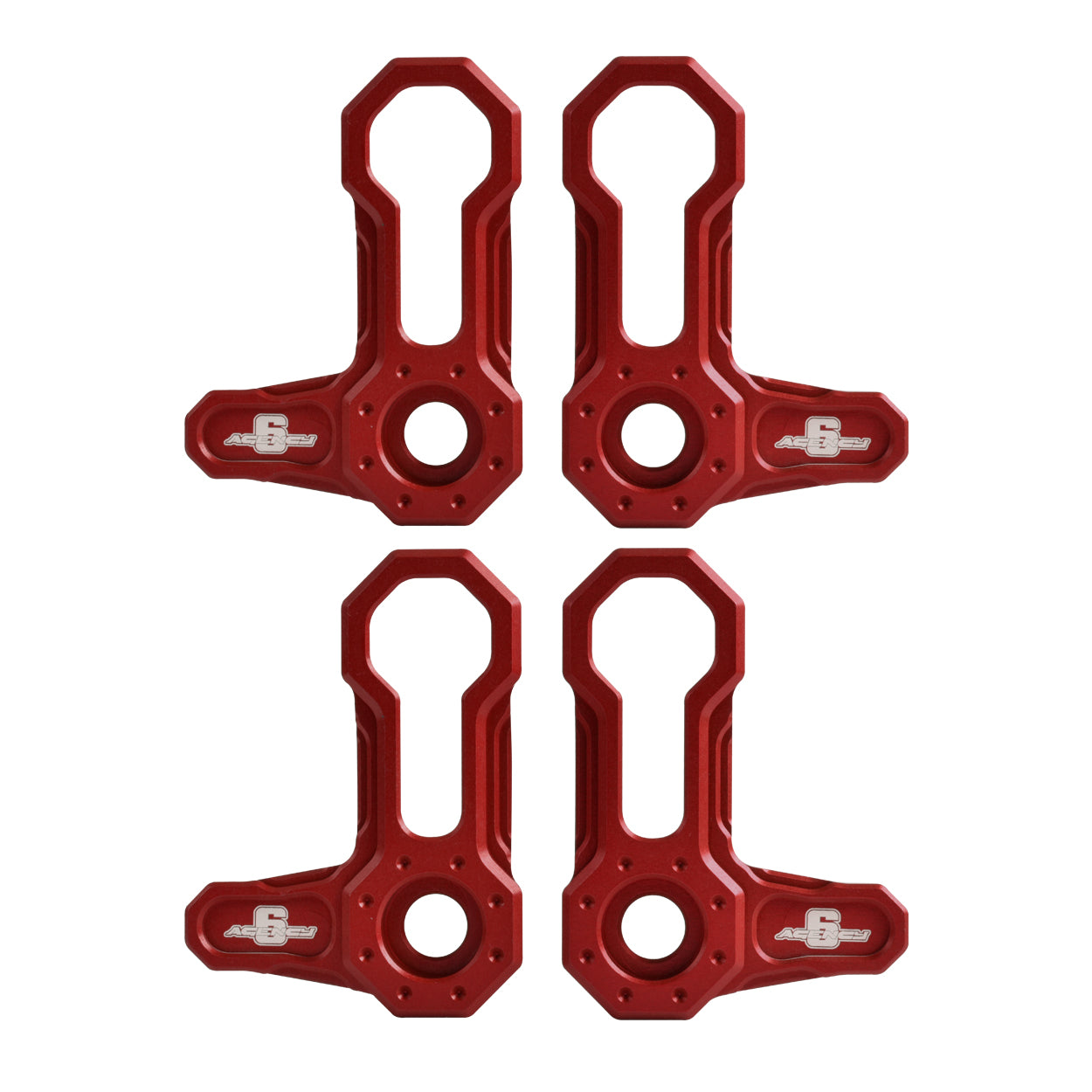 Jeep JL Freedom Tops Locks – Red Set of 4 – Agency6.com