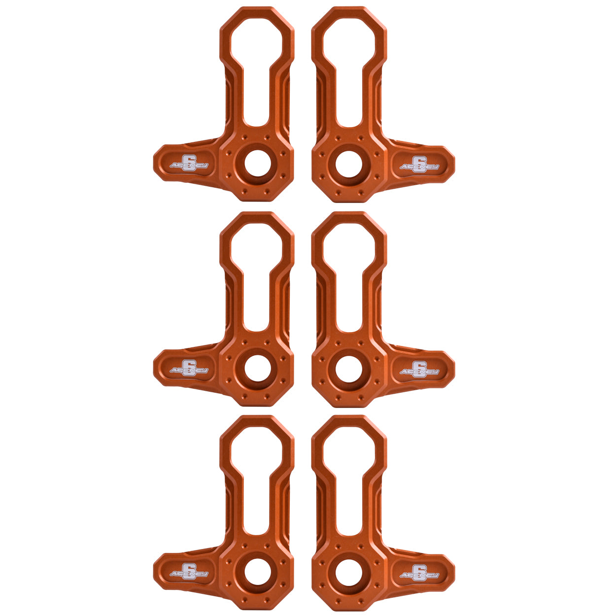 Jeep JL Roof Locks – Orange Set of 6 | Agency 6