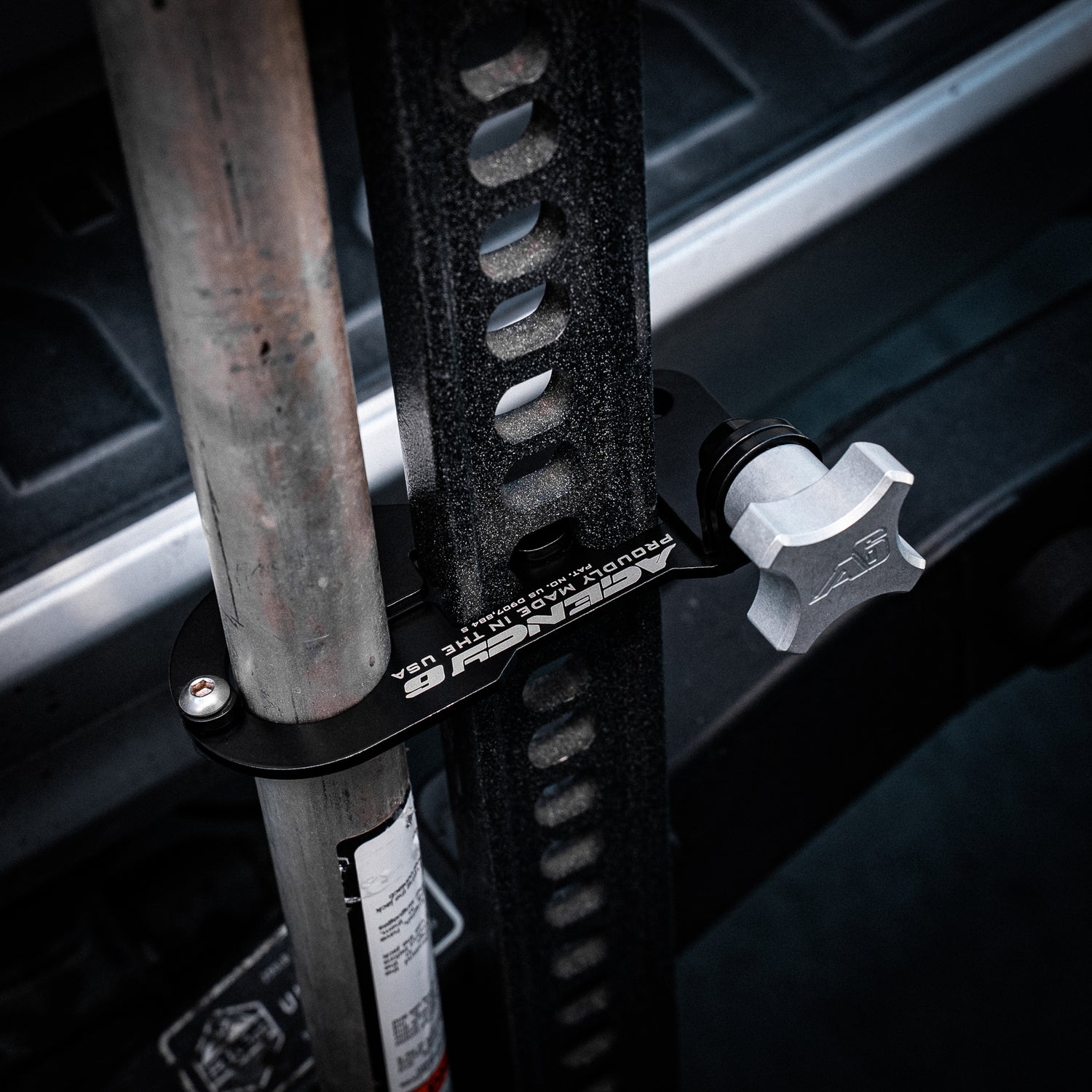 Best Hi Lift Jack Handle Keeper - Black | Agency 6