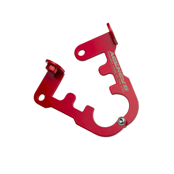 Jack Handle Keeper for Hi-Lift Jacks - (Red) - Agency6.com