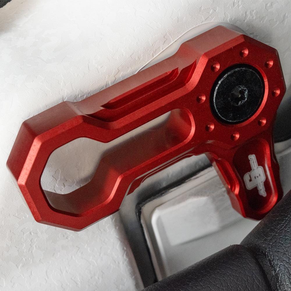 L-Shaped Roof Locks JL/JT Jeep Red | Agency 6 – Agency6.com