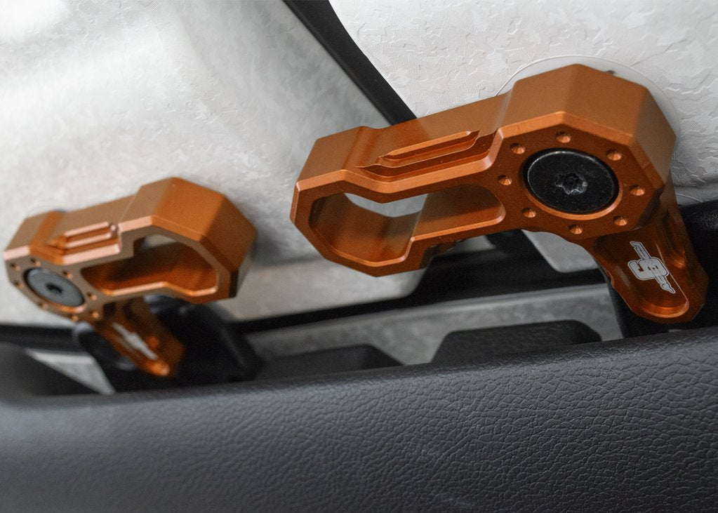 Jeep JL Roof Locks – Orange Set of 6 | Agency 6