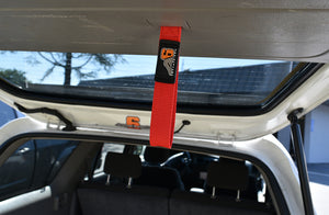 (3rd/4th GEN) Toyota 4Runner Rear Lift Gate Hatch Pull Assist Strap (RED)