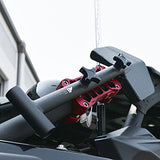 Shovel / Mount Combo - Black Mini Shovel / Red MMD with Knobs