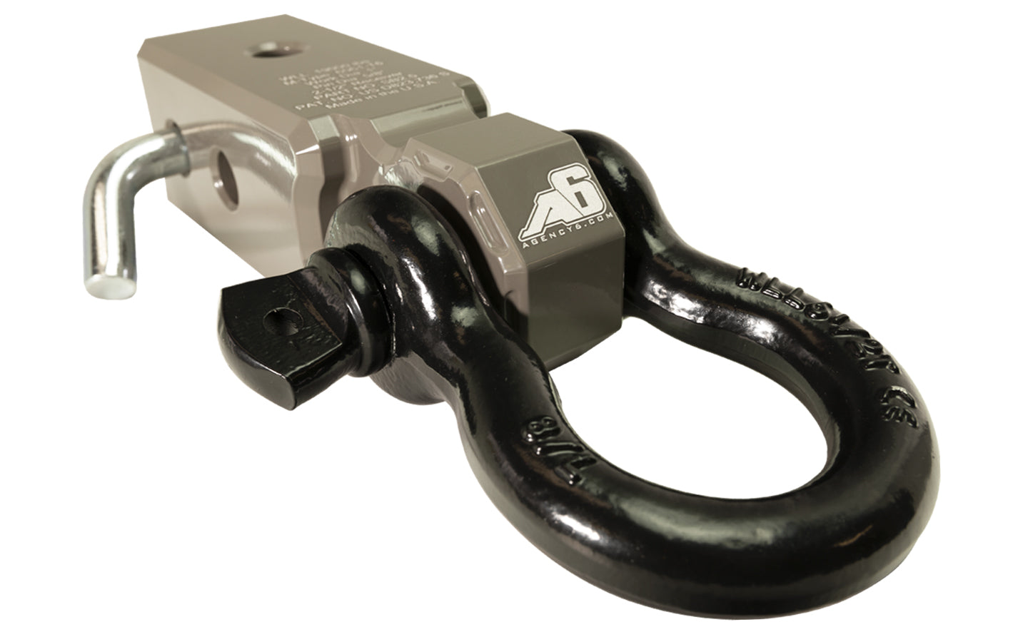 Grey D Ring Shackle - Agency 6 Assembly Block