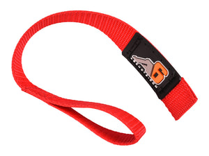 A6™ WINCH HOOK Pull Strap - RED - 1 inch wide