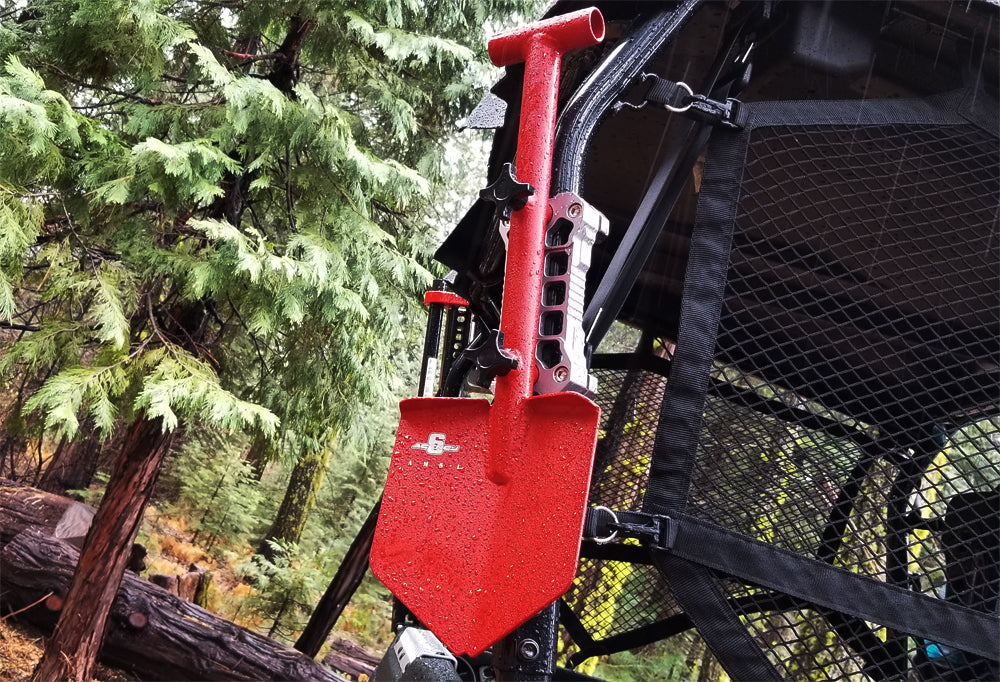 A6™ Mini Shovel RED | Best Outdoor Shovel – Agency6.com