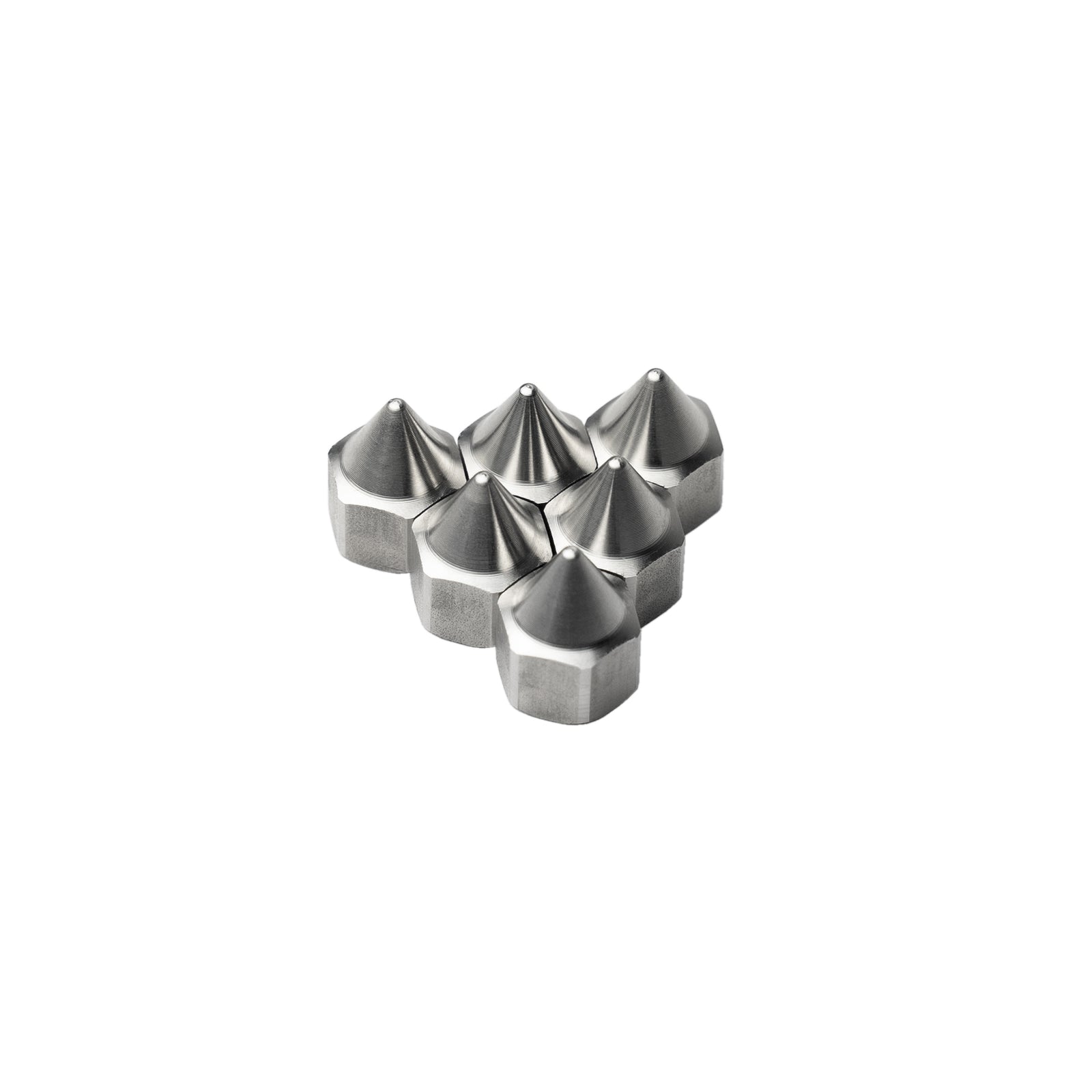 Standard Spiked Nut Jack Foot Set of 6 | Agency 6